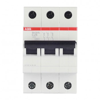 Întrerupător automat ABB C SH203L (3P; 4.5 kA; 25A) 2CDS243001R0254