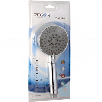 Лейка для душа Zegor WKY-6008 с 5 режимами