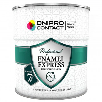 Эмаль DNIPRO Contact ENAMEL EXPRESS светло-лазурный 0,9 кг