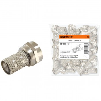 Conector pentru televizor TDM F-conector RG-6 SQ1809-0021