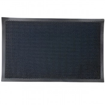 Covoraș pentru intrare, exterior 3D MAT, 40x60 cm, negru/gri