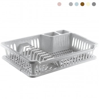 Uscător pentru veselă Hobby Life 290 x 400 x 85 mm, din plastic, multicolor (Art. 04 1098)