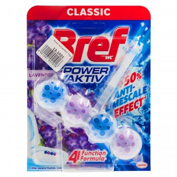 Odorizant pentru toaletă Bref POWER AKTIV levănțică 50 g