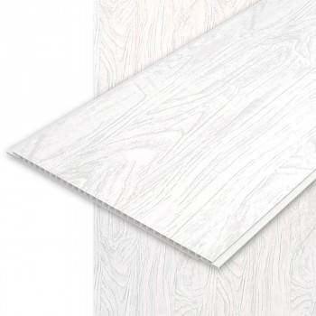 Lambriu din plastic 250 x 6000 x 8 mm Stejar alb 1,5 m2