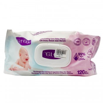 Влажные салфетки детские GLOX 120 шт
