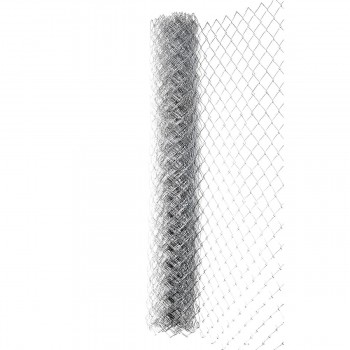 Сетка Рабица оцинкованная 55x55 мм, d.1,8 мм, 1,5x10 м