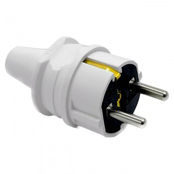 Fișă casnică cu împământare VIKO dreaptă 16 A 250 V IP20 90304100