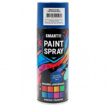 Email universal spray Smart Color albastru închis lucios RAL5010 350 g