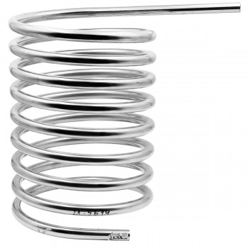 Spirală pentru aparat de distilare INOX PLUS, oțel inoxidabil, țeavă 16 mm, lungime 6 m