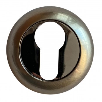 Rozetă MPN rotundă satin/crom (Art. 42961)
