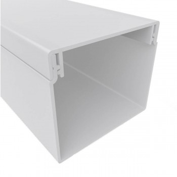 Canal cablu Neomax 60 x 60 mm alb 2 m NX3010