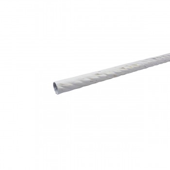Bară pentru galerie răsucită Dekora Ritorto 19 Alb Antik 240 cm