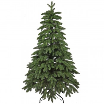 Искусственная ёлка Brad Acasa Premium QC105, 150 см, 3D PE, диаметр 90 см, металлическая подставка