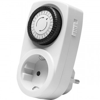 Розетка с таймером механический HOROZ ELECTRIC 108-001-0001 220-240 В, 16 А