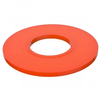 Прокладка мембрана универсальная для смывной арматуры бачка унитаза Nova силикон, 59x59x3 мм (Арт. 7059)