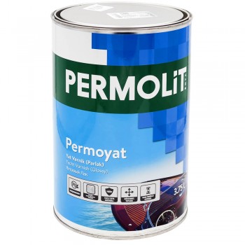 Лак яхтный Permolit Permoyat прозрачный 3,75 кг