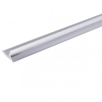 Profil pentru colț interior, din aluminiu W10 Dekora 20x10 mm, 2.5 m, Polish Silver