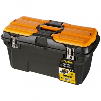 Cutie pentru scule RTRMAX 22 inch (56 cm), din plastic, cu încuietori metalice RCMG22