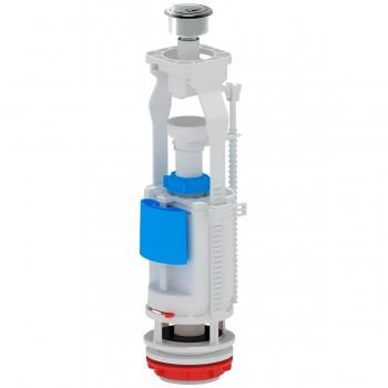 Mecanism de scurgere pentru toaletă ANI Plast WC7050C cu buton dublu cromat