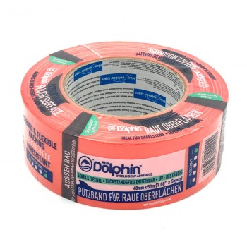 Bandă de mascare Blue Dolphin 48 mm x 50 m portocaliu