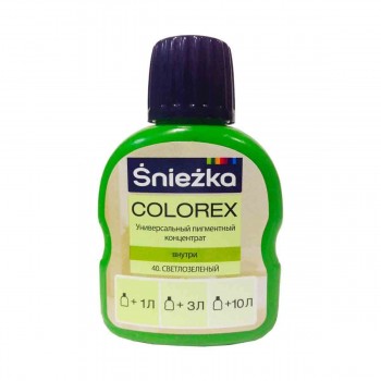Coler Sniezka COLOREX verde deschis №40 0,1 l