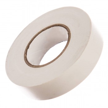 Bandă izolantă PVC Lider 19 mm x 20 m alb, rulon (315040)