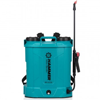 Опрыскиватель аккумуляторный Hammer 12 л, 12 В, 8 Ач, ранцевый (Арт. 40167)