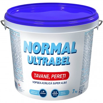 Краска водоэмульсионная Supraten Normal Ultrabel для стен и потолков белая 7 кг