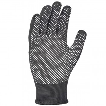 Mănuși universale tricotate DOLONI Light negre, XL, din poliester (Art. 4410)