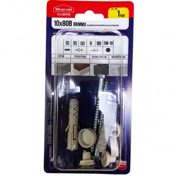 Set pentru fixarea closetului Wkret-met BKMMX-10080B