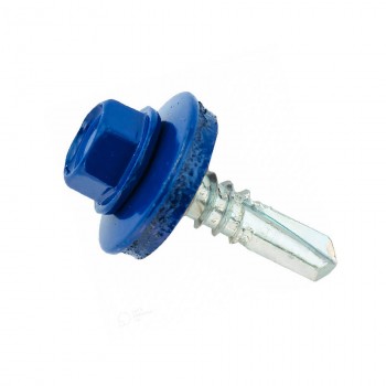 Șurub pentru acoperiș Wkret-met 4.8x19 mm pentru metal, albastru aprins (Art. 042210)