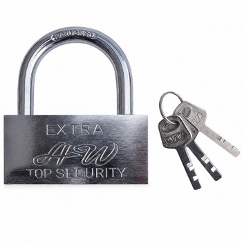 Lacăt suspendat MPN Extra 80 mm, cu 3 chei (art. 42054)