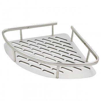 Raft pentru baie unghiular mat crom DA1540
