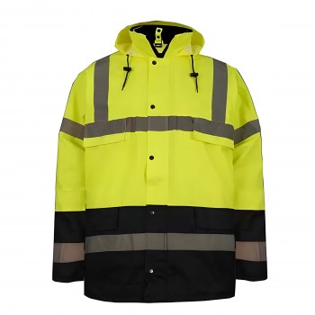 kurtka-uteplennaja-5-v-1-profmet-razmer-xl-zelenaja-sinjaja-s-svetootrazhajushhimi-ehlementami-100-poliehster-oksford