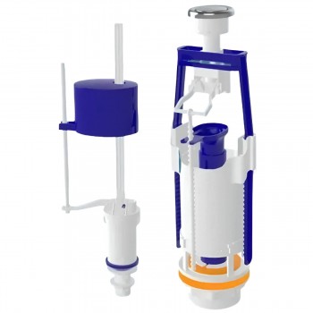 Арматура для сливного бачка унитаза Nova Plastik 1/2", нижняя подача воды (Арт. 4123)