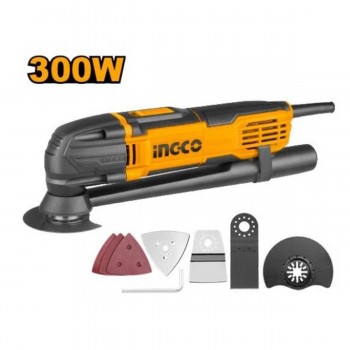 Mașină multifuncțională INGCO MF3008, 300 W, 10 000-20 000 rot/min, set accesorii