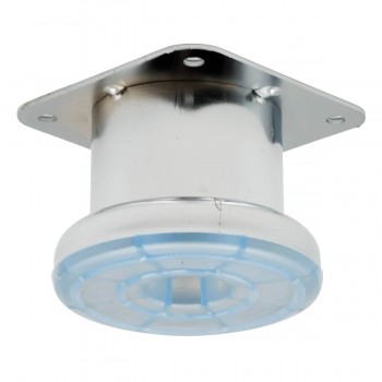 Ножка мебельная 50х50 мм, стальная, хром