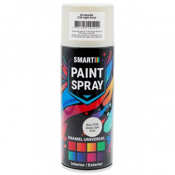 Email universal spray Smart Color gri deschis RAL 7035 350 g