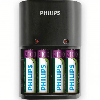 zarjadnoe-ustrojjstvo-s-batarejjkami-philips-scb1490nb-na-4-akkumuljatora