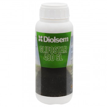 Гербицид Glifostar 480 SL 1 л, глифосат 480 г/л, сплошного действия от сорняков