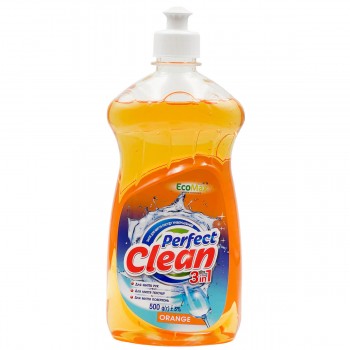 Soluție pentru spălarea vaselor EcoMax Perfect Clean 3 în 1 Orange universală 500 ml