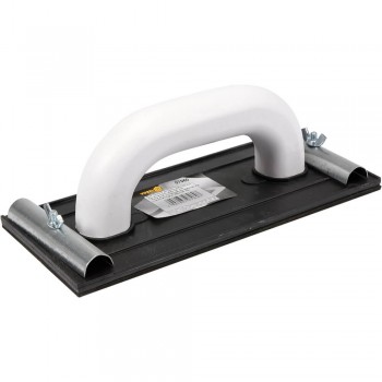 Drișcă pentru hârtie abrazivă Vorel 220x100 mm, din plastic, cleme metalice 07960