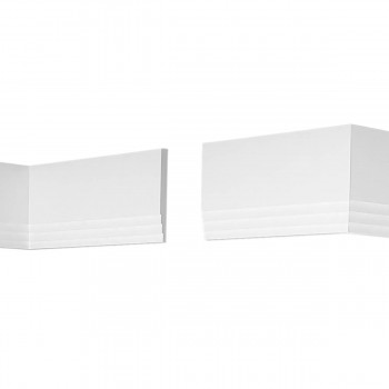 Plintă pentru tavan De-Baghet P 12, 120x12x2000 mm, polistiren XPS