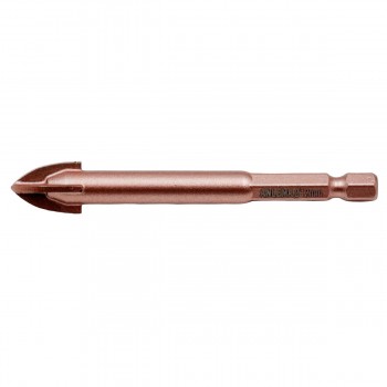 Burghiu pentru sticlă și ceramică VECTOR+ 12 mm, 12x86 mm, coadă hexagonală VD112