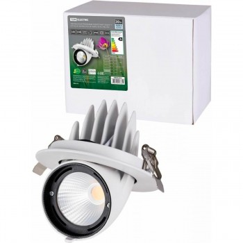 svetil-nik-povorotnyjj-vstraivaemyjj-tdm-akcent-1-led-dsl-01-030-nw-30-vt-4000k-ip40