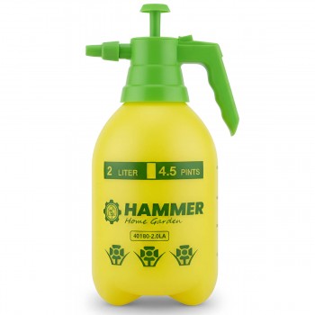 Опрыскиватель ручной садовый помповый HAMMER 2 л (Арт. 40180)