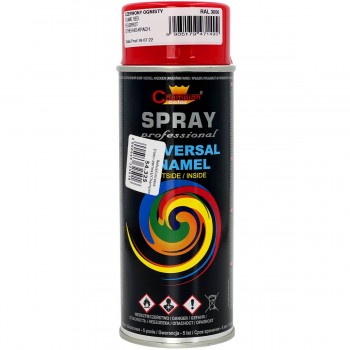 Эмаль аэрозольная Champion Color UNIVERSAL ENAMEL огнено-красный глянцевый 400 мл
