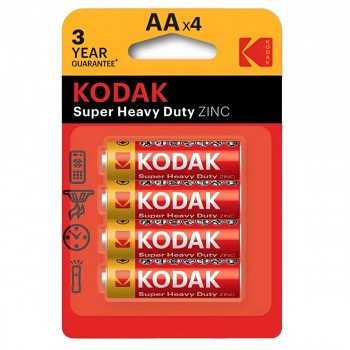 Батарейки Kodak Super Heavy Duty AA LR6 1.5 В 4 шт