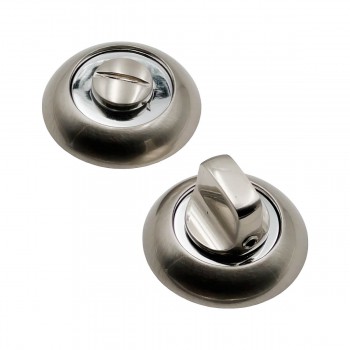 Фиксатор дверной MPN R02-K10 SN/CP сатин никель/хром