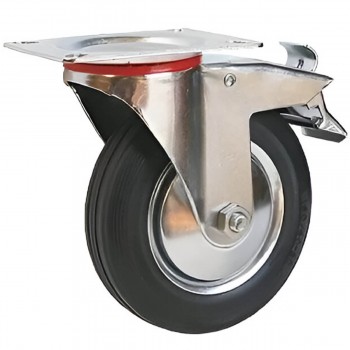Колесо поворотное с опорой Colson d.125 мм черное 4002-125